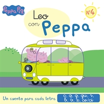 Books Frontpage Peppa Pig. Lectoescritura - Leo con Peppa. Un cuento para cada letra: c, q, g, gu, r (sonido suave), b, v, z, ce-ci