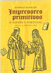 Books Frontpage Impresores primitivos de España y Portugal