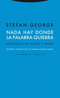 Books Frontpage Nada hay donde la palabra quiebra