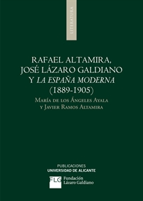 Books Frontpage Rafael Altamira, José Lázaro Galdiano y La España Moderna (1889-1905)