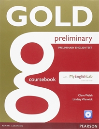 Books Frontpage Gold Preliminary Coursebook With CD-Rom And Prelim Mylab Pack