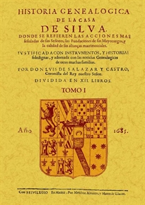 Books Frontpage Historia genealógica de la Casa de Silva (2 tomos)