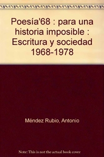 Books Frontpage Poesía'68