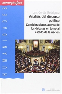 Books Frontpage Análisis del discurso político