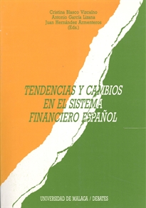 Books Frontpage Tendencias y cambios en el sistema financiero español