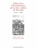 Front pageLlibre Nou d'Establiments de la vila i aldees de Morella 1519-1581