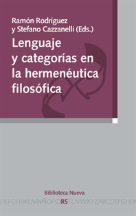 Books Frontpage Lenguaje y categorías en la hermenéutica filosófica