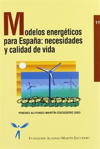 Books Frontpage Modelos energéticos para España: Necesidades y calidad de vida