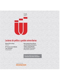 Books Frontpage Lecturas de Política y Gestión Universitarias (Papel + e-book)