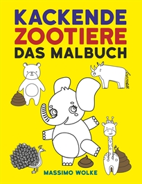 Books Frontpage Kackende Zootiere - Das Malbuch