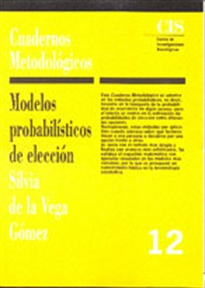 Books Frontpage Modelos probabilísticos de elección