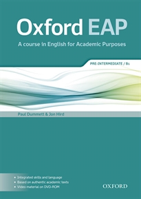 Books Frontpage Oxford English for Academic Purposes Pre-Intermediate. Student's Book + DVD Pack