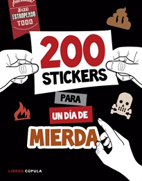 Books Frontpage Más de 200 stickers para un día de mierda