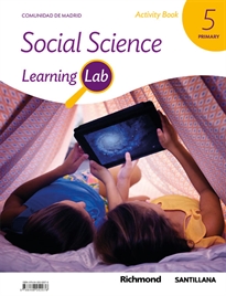 Books Frontpage Learning Lab Social Science Madrid 5 Primary Activity Book