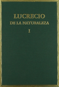 Books Frontpage De la naturaleza. Vol. I. (Libros I-III)
