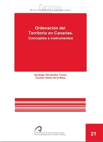 Books Frontpage Ordenación del Territorio en Canarias