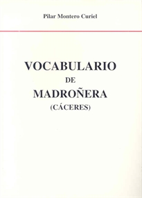 Books Frontpage Vocabulario de Madroñera