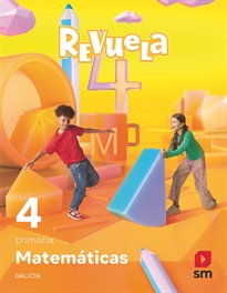 Books Frontpage Matemáticas. 4 Primaria. Revuela. Galicia