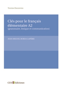 Books Frontpage Clés pour le français élémentaire A2 (grammaire, lexique et communication)