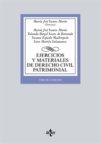 Books Frontpage Ejercicios y materiales de Derecho Civil Patrimonial