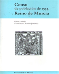 Books Frontpage Censo de Población de 1533: Reino de Murcia