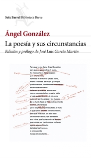 Books Frontpage La poesía y sus circunstancias
