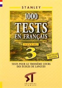 Books Frontpage 1000 Tests en français Niveau 3