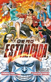 Books Frontpage One Piece Estampida (novela)