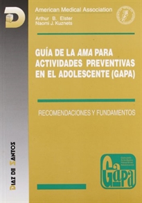 Books Frontpage Guía de la AMA para actividades preventivas en el adolescente (GAPA)