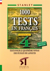 Books Frontpage 1000 Tests en français Niveau 4