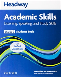Books Frontpage Headway Academic Skills 2. Listening & Speaking: Student's Book & Online Skills
