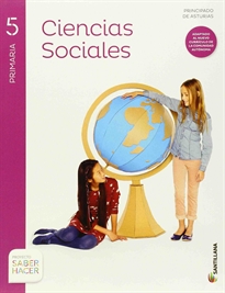 Books Frontpage Ciencias Sociales + Atlas Asturias 5 Primaria