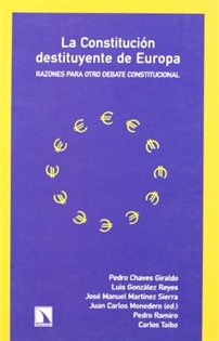 Books Frontpage La Constitución destituyente de Europa