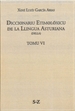 Front pageDiccionariu etimolóxicu de la Llingua Asturiana (DELLA) Tomo VI S-Z