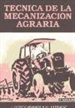 Front pageTécnica De La Mecanización Agraria