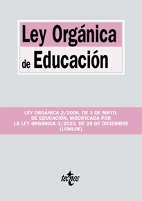 Books Frontpage Ley Orgánica de Educación