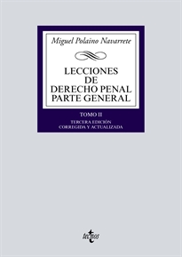 Books Frontpage Lecciones de Derecho Penal Parte general