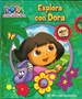 Front pageDora la Exploradora. Libro juguete - Explora con Dora