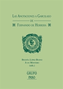 Books Frontpage Las Anotaciones a Garcilaso de Ferando de Herrera