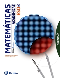 Books Frontpage Código Bruño Matemáticas Académicas 3 ESO Andalucía