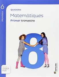 Books Frontpage Quadern Matemàtiques 6 Primària 1 Trim Saber Fer