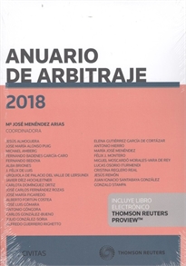 Books Frontpage Anuario de arbitraje 2018 (Papel + e-book)