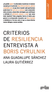 Books Frontpage Criterios de resiliencia