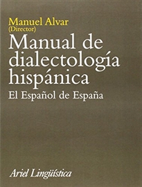 Books Frontpage Manual de dialectología hispánica