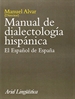 Front pageManual de dialectología hispánica