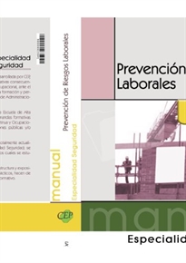 Books Frontpage Manual Prevención de Riesgos Laborales. Especialidad Seguridad