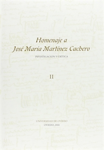 Books Frontpage Homenaje a José María Martínez Cachero