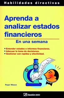 Books Frontpage Aprenda a analizar estados financieros