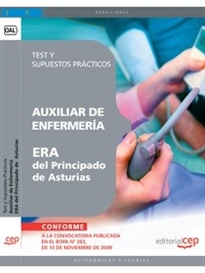 Books Frontpage Auxiliar de Enfermería ERA del Principado de Asturias. Test y Supuestos Prácticos