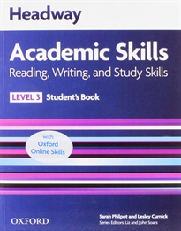 Books Frontpage Headway Academic Skills 3 Reading, Writing, and Study Skills Student's Book with Oxford Online Skills